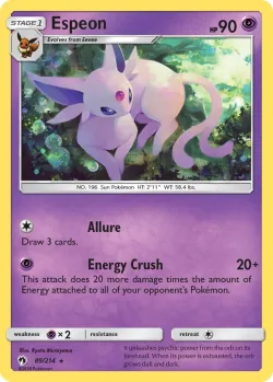 Espeon 「BATTLE_ACADEMY_2020_MEWTWO 89/214」「EN」