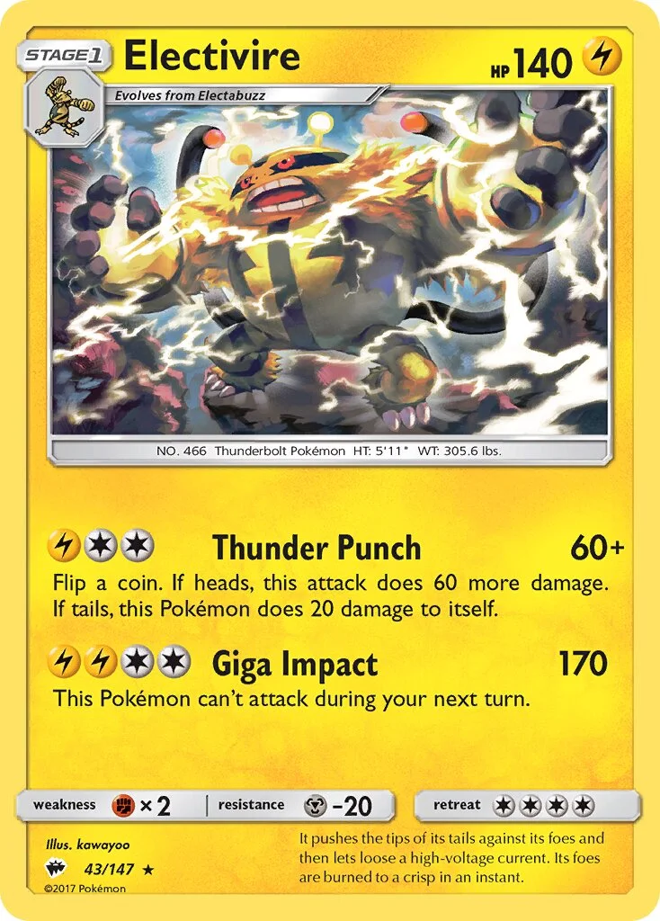 Electabuzz 「BATTLE_ACADEMY_2020_PIKACHU 43/156」「EN」