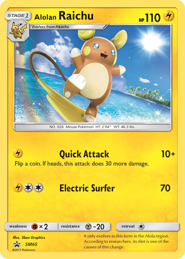 Alolan Raichu 「BATTLE_ACADEMY_2020_PIKACHU SM65」「EN」