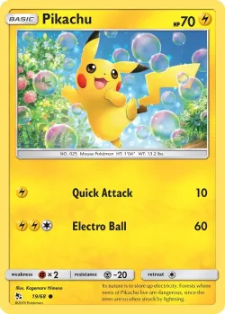 Pikachu 「BATTLE_ACADEMY_2020_PIKACHU 19/68」「EN」