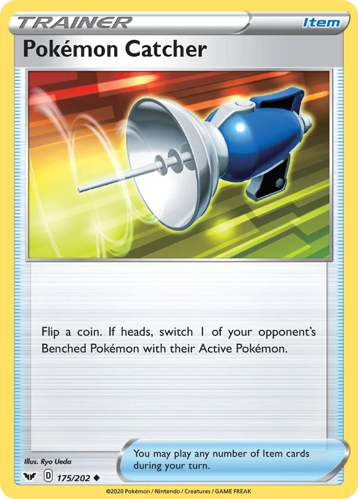 Pokémon Catcher 「BATTLE_ACADEMY_2022_CINDERACE 175/202」「EN」