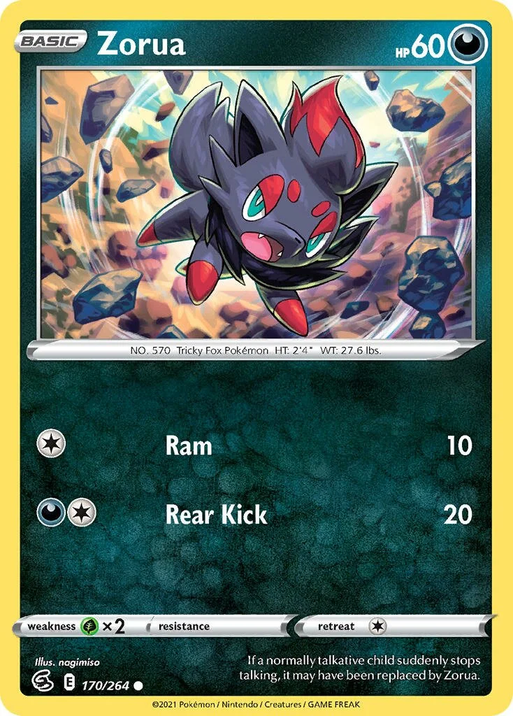 Zorua 「BATTLE_ACADEMY_2022_EEVEE 170/264」「EN」