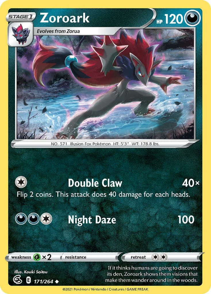 Zoroark 「BATTLE_ACADEMY_2022_EEVEE 171/264」「EN」
