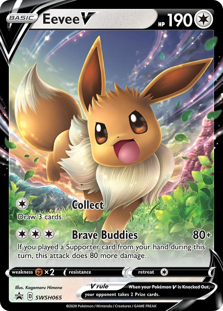 Eevee V 「BATTLE_ACADEMY_2022_EEVEE SWSH065」「EN」
