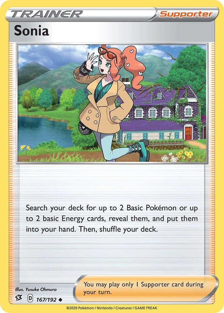 Sonia 「BATTLE_ACADEMY_2022_PIKACHU 167/192」「EN」