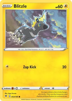 Blitzle 「BATTLE_ACADEMY_2022_PIKACHU 053/185」「EN」