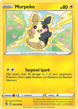 Morpeko 「BATTLE_ACADEMY_2022_PIKACHU 109/264」「EN」