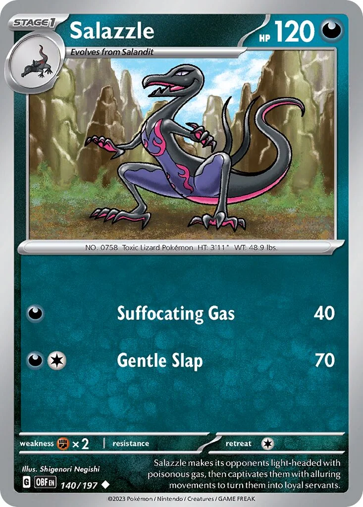 Salazzle 「BATTLE_ACADEMY_2024_DARKRAI 140/197」「EN」