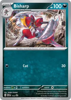 Bisharp 「BATTLE_ACADEMY_2024_DARKRAI 112」「EN」