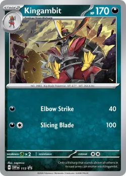 Kingambit 「BATTLE_ACADEMY_2024_DARKRAI 113」「EN」