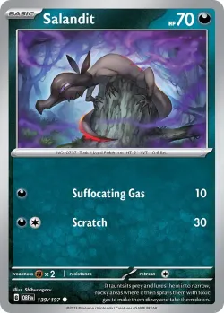 Salandit 「BATTLE_ACADEMY_2024_DARKRAI 139/197」「EN」