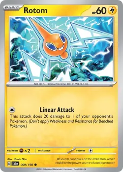 Rotom 「BATTLE_ACADEMY_2024_PIKACHU 069/198」「EN」