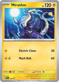 Miraidon 「BATTLE_ACADEMY_2024_PIKACHU 148」「EN」