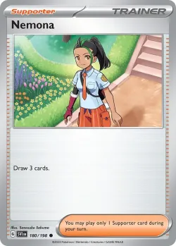 Nemona 「BATTLE_ACADEMY_2024_PIKACHU 180/198」「EN」