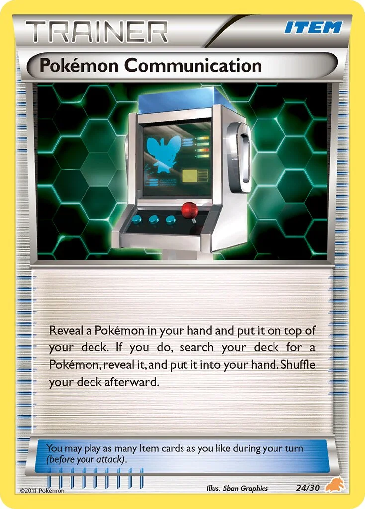Pokémon Communication 「TK5E 24/30」「EN」