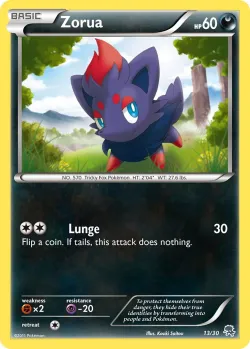 Zorua 「TK5Z 13/30」「EN」