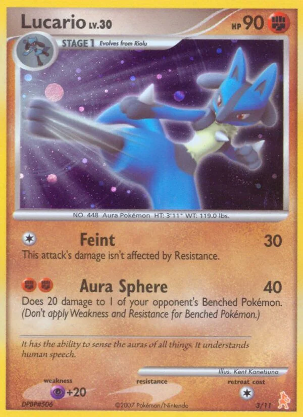 Lucario 「TK3L 3/11」「EN」