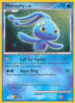 Manaphy 「TK3M 4/12」「EN」