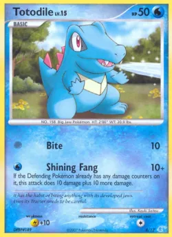 Totodile 「TK3M 8/12」「EN」
