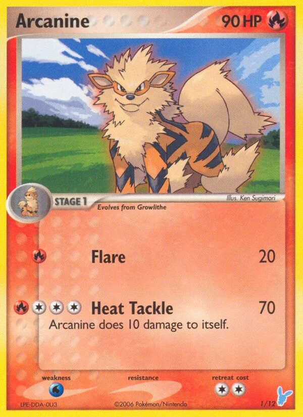 Arcanine 「TK2M 1/12」「EN」