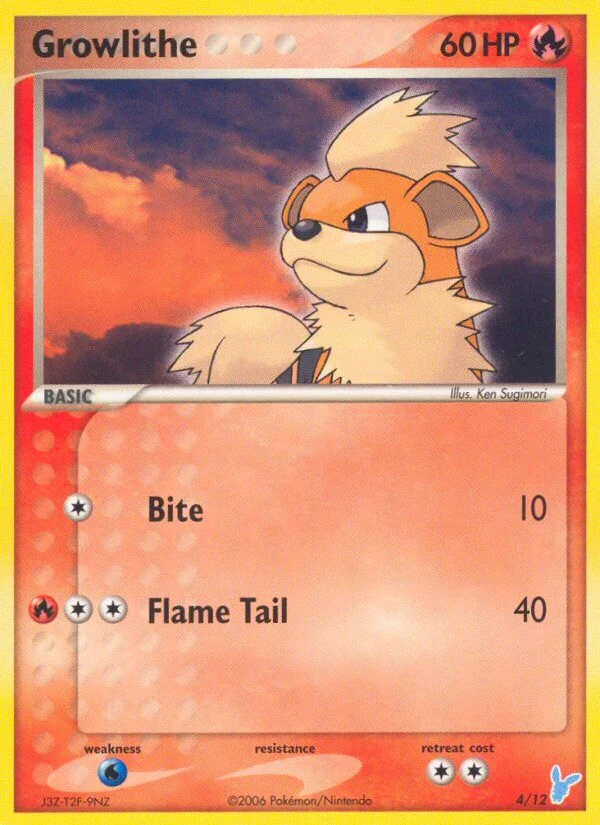 Growlithe 「TK2M 4/12」「EN」