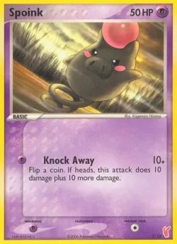 Spoink 「TK2P 7/12」「EN」
