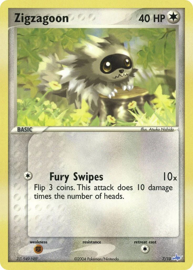 Zigzagoon 「TK1O 7/10」「EN」