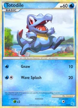 Totodile 「TK4G 14/30」「EN」