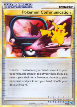 Pokémon Communication 「TK4G 27/30」「EN」