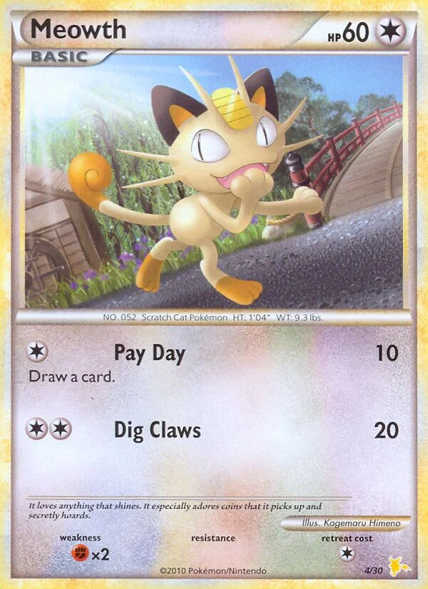 Meowth 「TK4R 4/30」「EN」