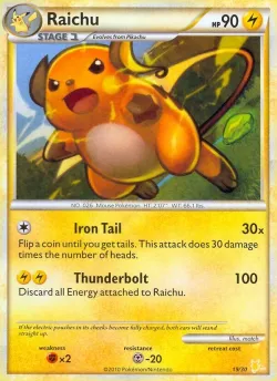 Raichu 「TK4R 19/30」「EN」