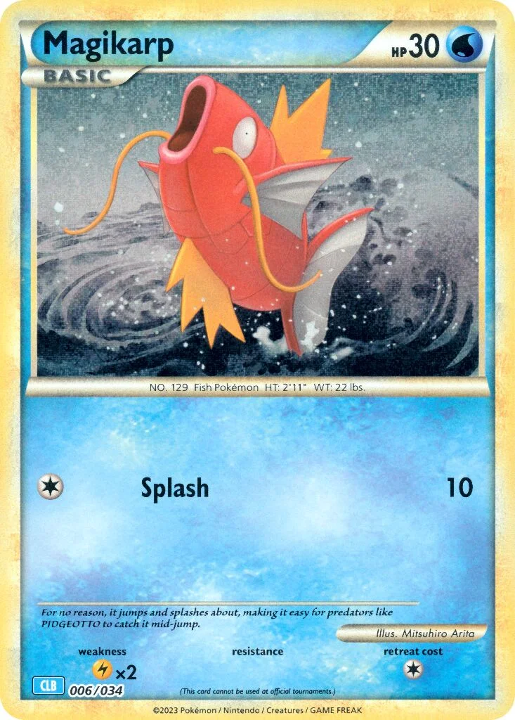 Magikarp 「CLB 006/034」「EN」
