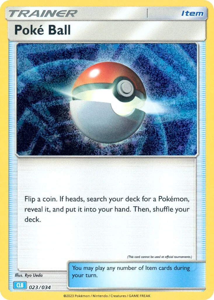 Poké Ball 「CLB 023/034」「EN」
