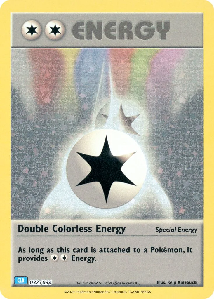Double Colorless Energy 「CLB 032/034」「EN」