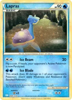 Lapras 「CLB 008/034」「EN」