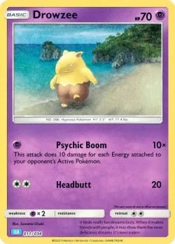 Drowzee 「CLB 011/034」「EN」