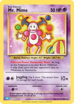 Mr. Mime 「CLB 013/034」「EN」