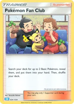 Pokémon Fan Club 「CLB 024/034」「EN」
