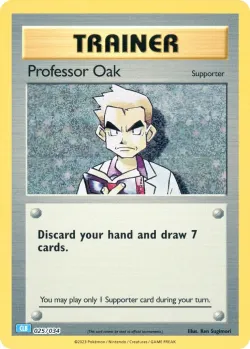 Professor Oak 「CLB 025/034」「EN」