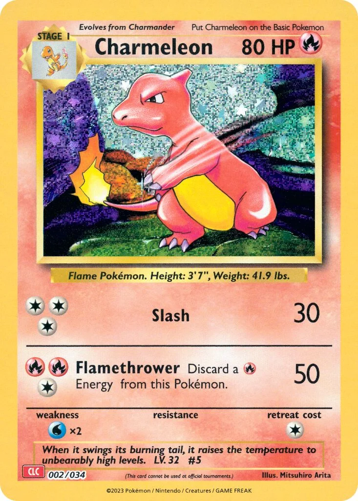 Charmeleon 「CLC 002/034」「EN」