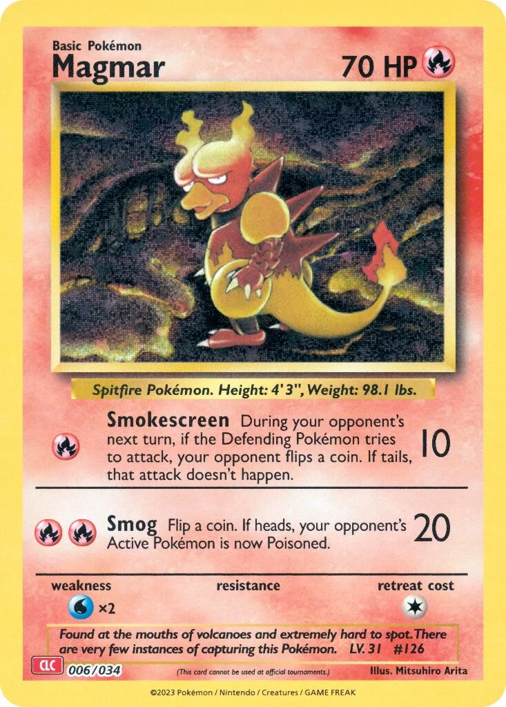 Magmar 「CLC 006/034」「EN」
