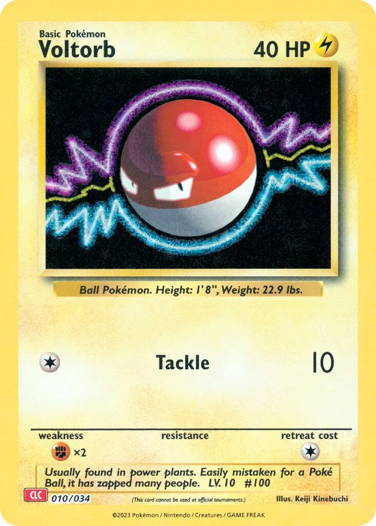 Voltorb 「CLC 010/034」「EN」