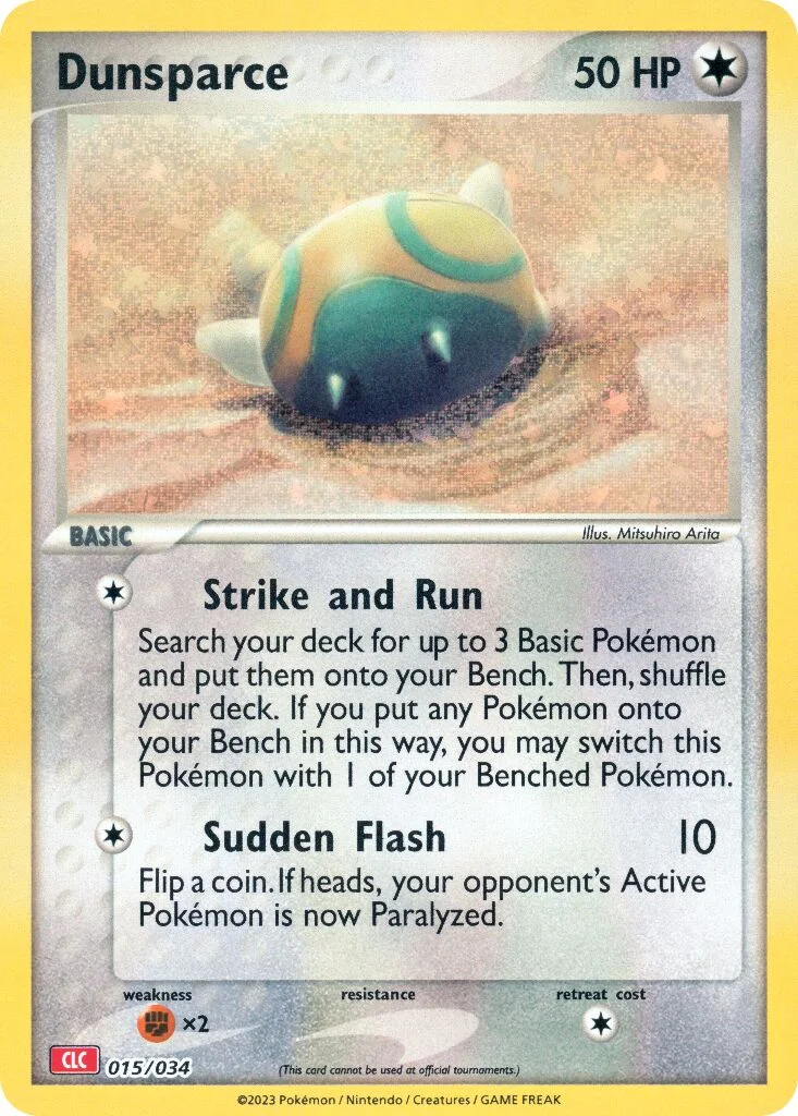 Dunsparce 「CLC 015/034」「EN」