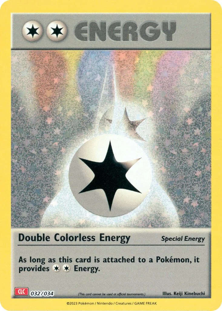 Double Colorless Energy 「CLC 032/034」「EN」