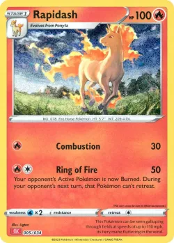 Rapidash 「CLC 005/034」「EN」