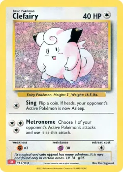 Clefairy 「CLC 013/034」「EN」