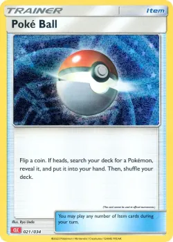 Poké Ball 「CLC 021/034」「EN」