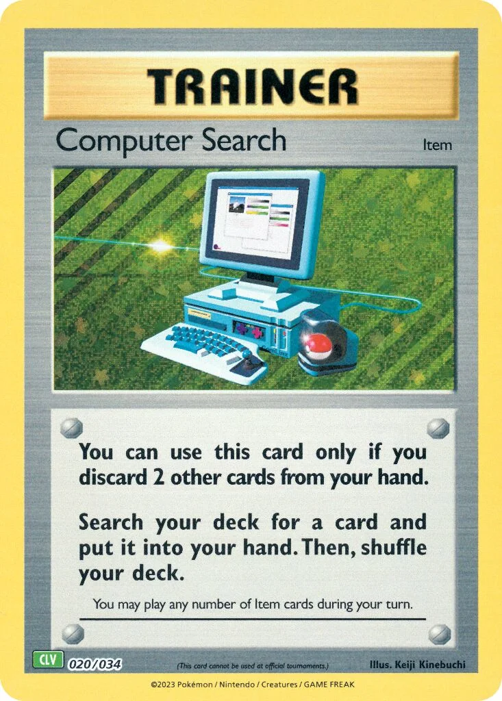 Computer Search 「CLV 020/034」「EN」