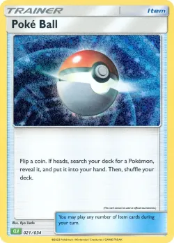 Poké Ball 「CLV 021/034」「EN」