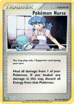 Pokémon Nurse 「CLV 023/034」「EN」